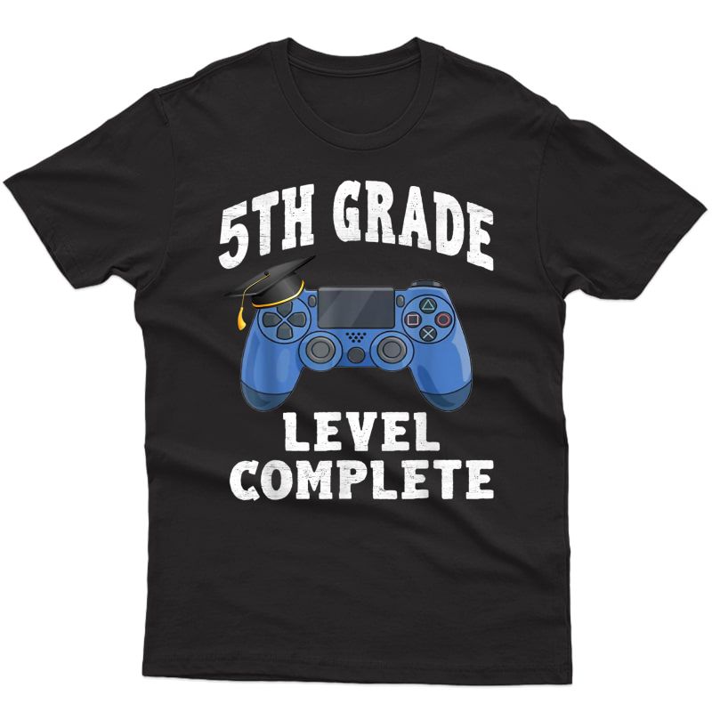 2021 5th Grade Graduation Gamer Graduation And Girls T-shirt