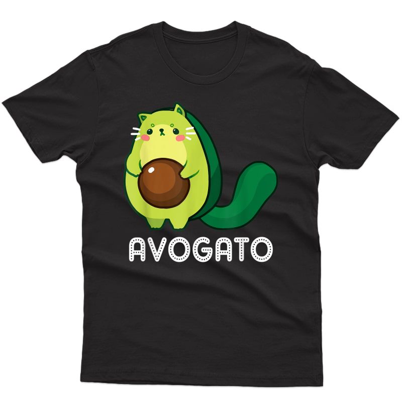 Avagato Cat Design Avogato Gift T-shirt