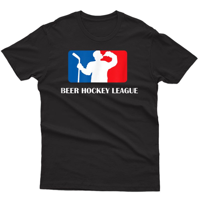 Beer Hockey League T-shirt Adults