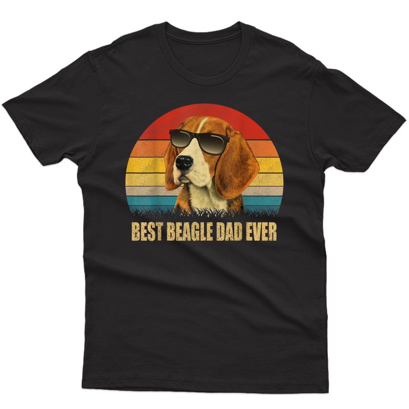 Best Beagle Dog Dad Ever T-shirt Gift
