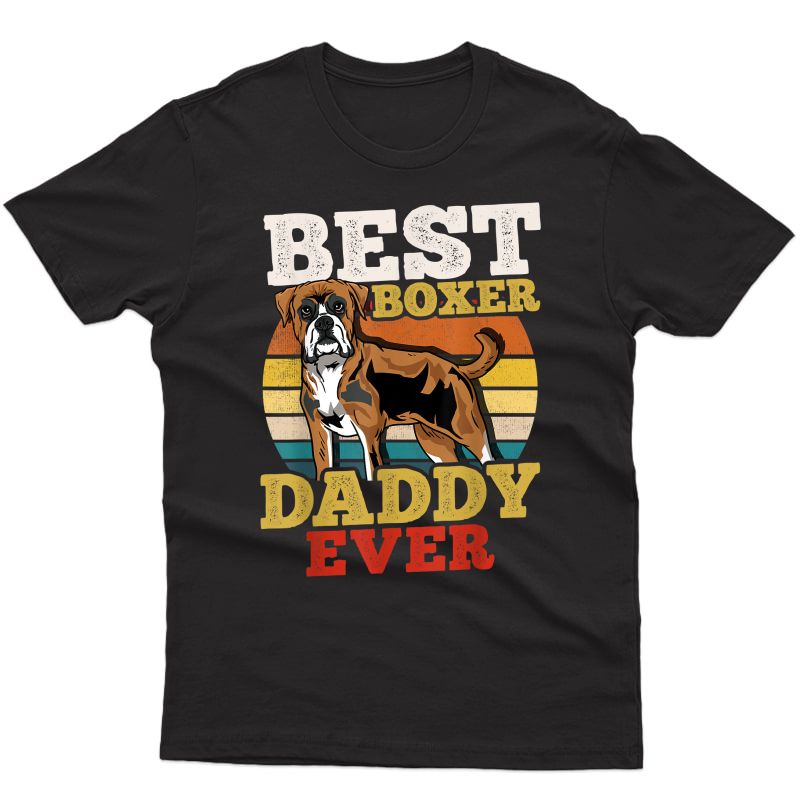 Boxer Dad Retro T-shirt