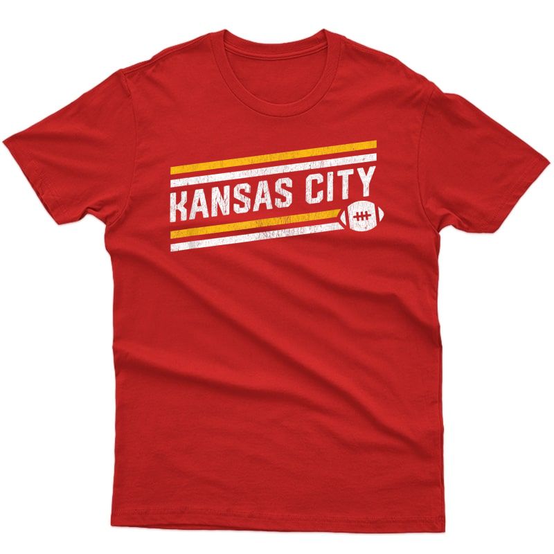 Cool Kansas City Football Touchdown T-shirt