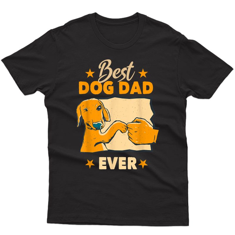 Dogs And Dog Dad - Best Friends Gift Father T-shirt