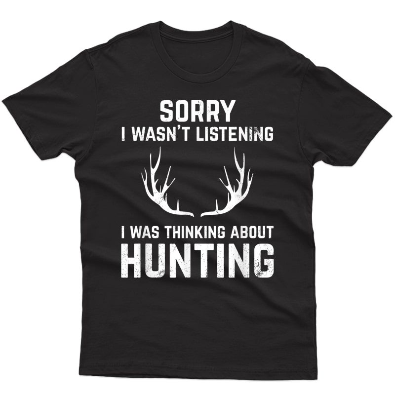 Funny Hunting Tshirt Gift For Bow And Rifle Deer Hunters
