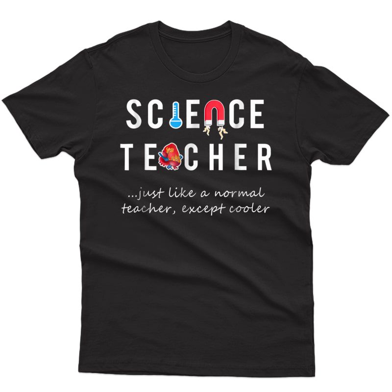 Funny I Heart Love Science & Biology Tea Gift T-shirt