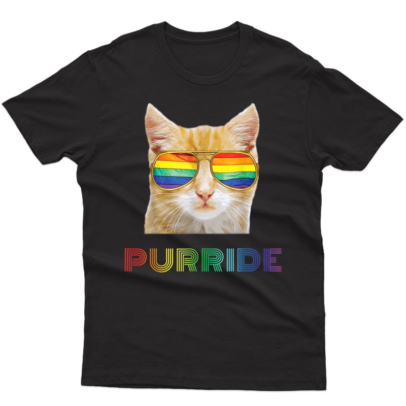 Gay Pride Shirts For Lgbt Cat Gift Purride Shirt