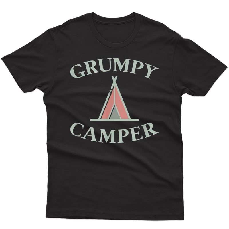 Grumpy Camper Shirt, Funny Camping T-shirt