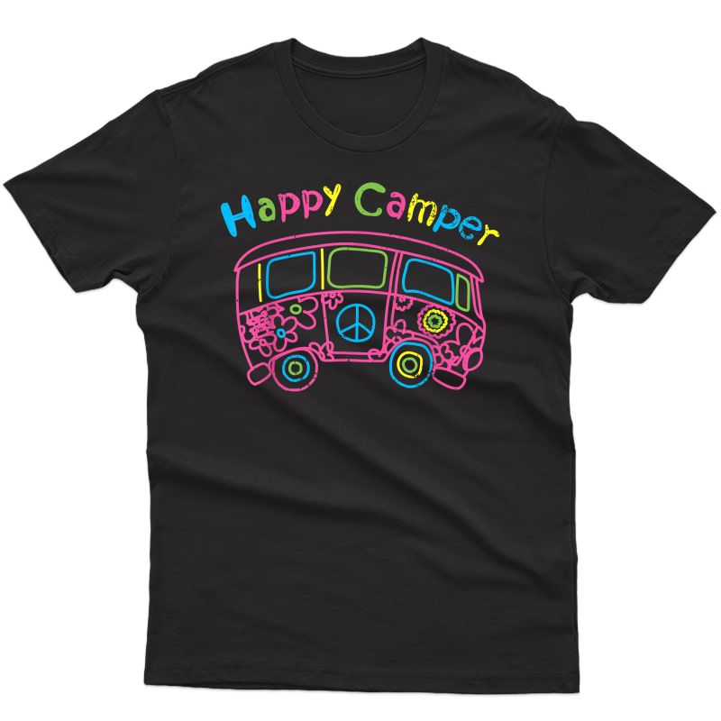 Happy Camper T-shirt Camping Gift Shirt