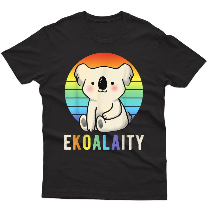 Lgbt Koala Rainbow Flag Gay Lgbt Pride Month Gift T-shirt