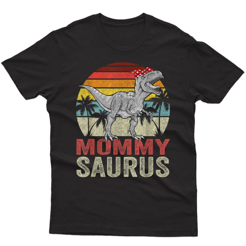Mommysaurus T Rex Dinosaur Mommy Saurus Family Matching T-shirt