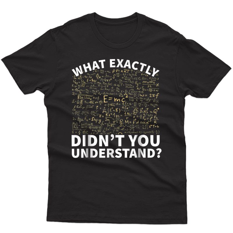 Physics Shirt, Funny Science Tea Or Student T-shirt