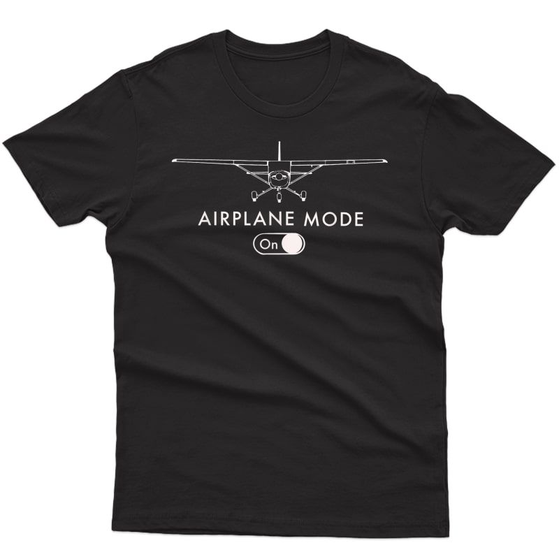 Pilot C172 Flying Gift Airplane Mode T-shirt