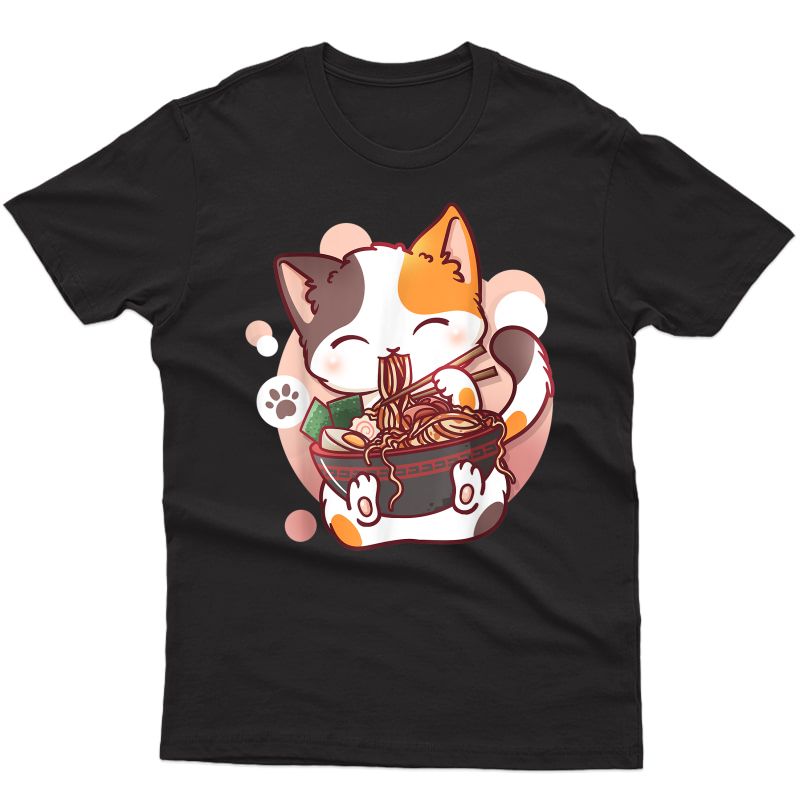 Ra Cat Anime Kawaii Neko Japanese T-shirt