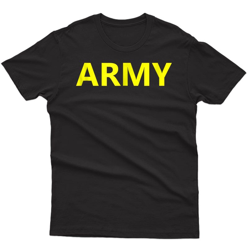 Us Army Apfu Logo Pt Shirt Workout Training Gym Uniform