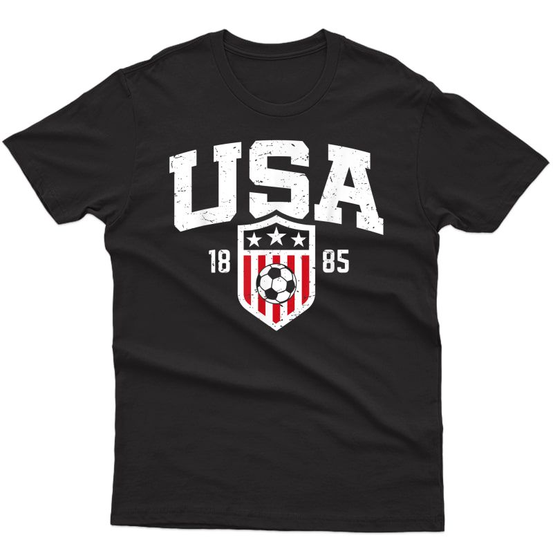 Usa T-shirt | Vintage Usa Soccer T-shirt S 