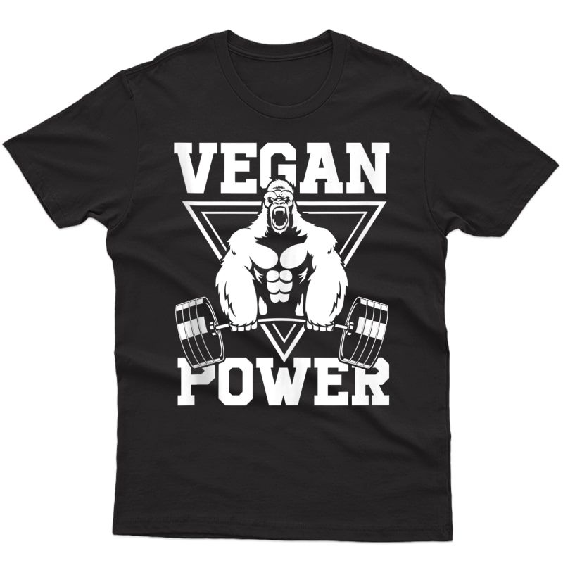 Vegan Power Workout Tank Top Shirts