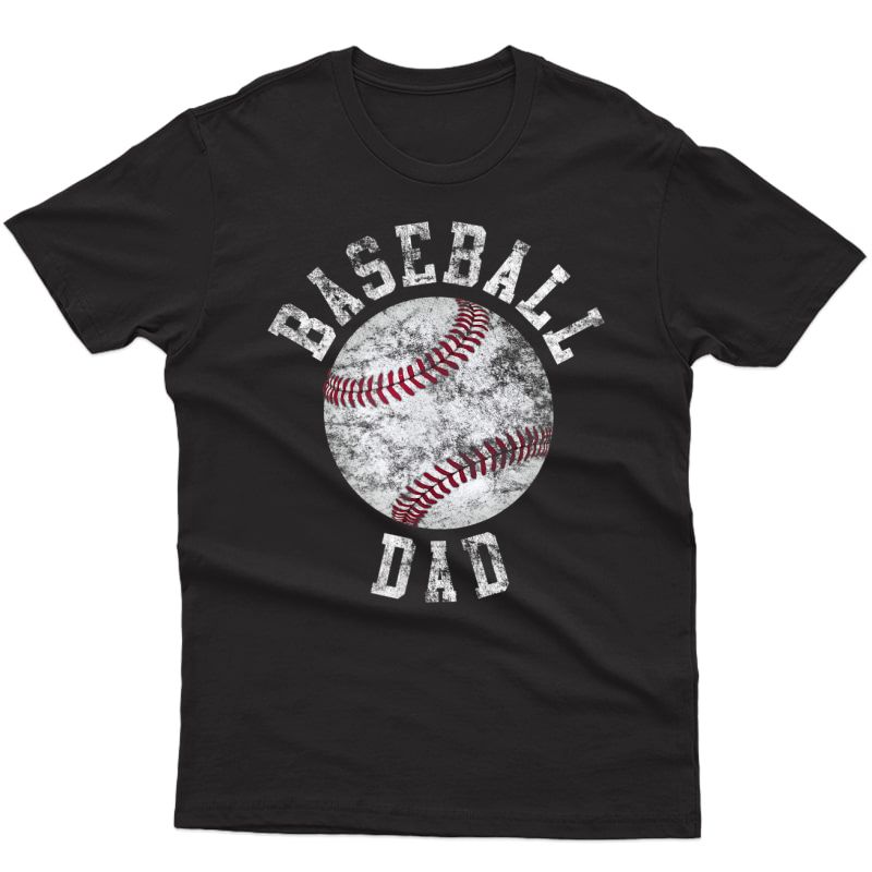 Vintage Baseball Dad T-shirt