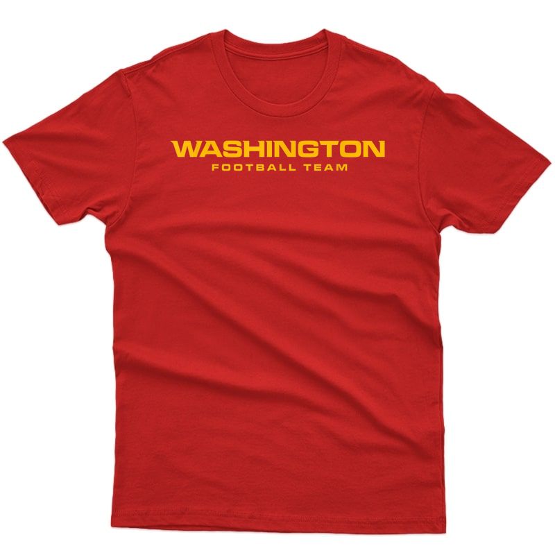 Washington Football Dc Sports Team Novelty T-shirt